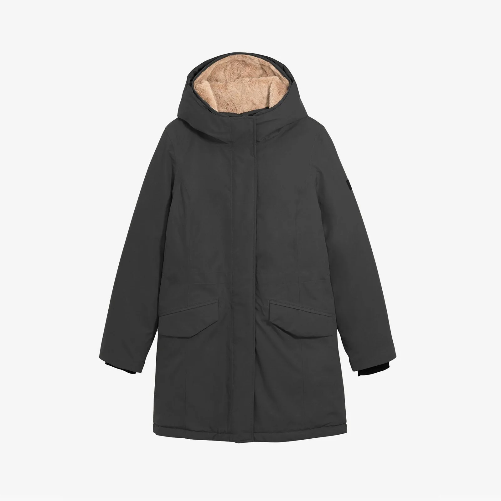 女裝 Gore-Tex 連帽衫 毛絨 中長款 外套 AIW23WOUI013NOI