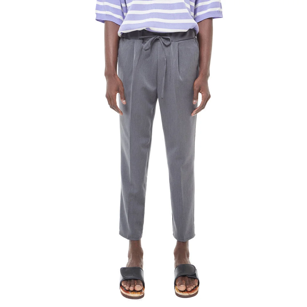 mona mtr banding slacks (grey)