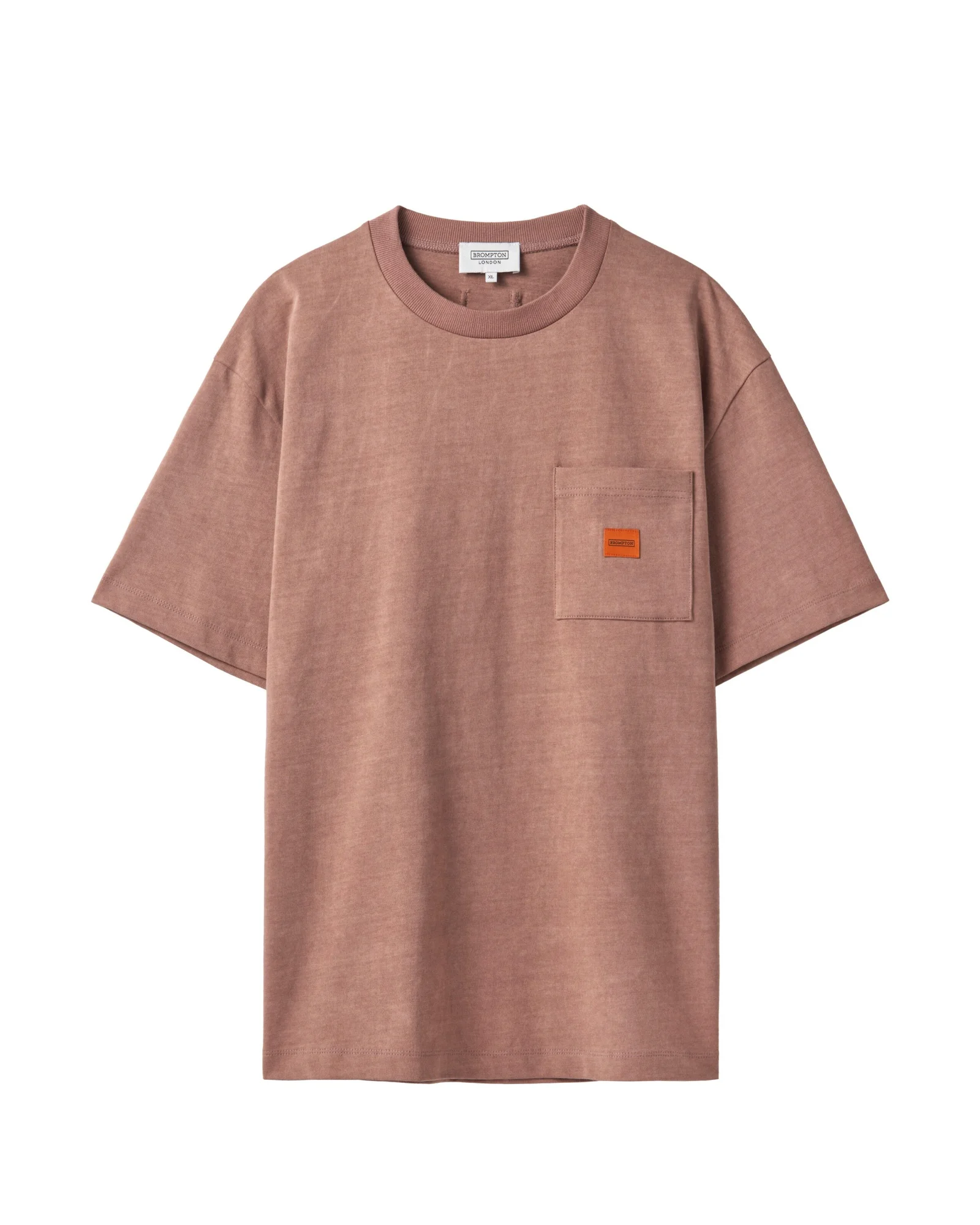 1975 PIGMENT HALF SLEEVE T-SHIRT - BRICK (P242UTS418)