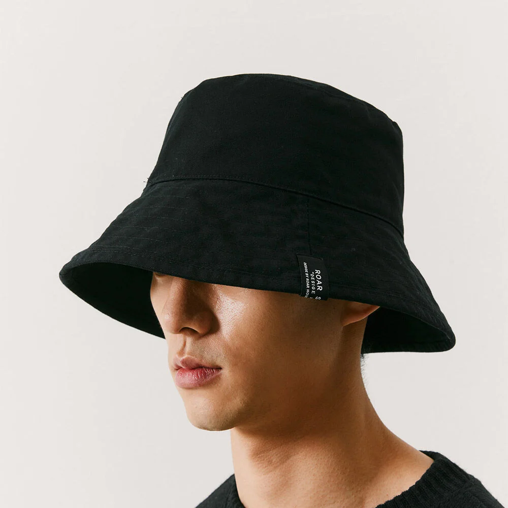 (Unisex) 基本款 標誌 寬鬆版型 漁夫帽
