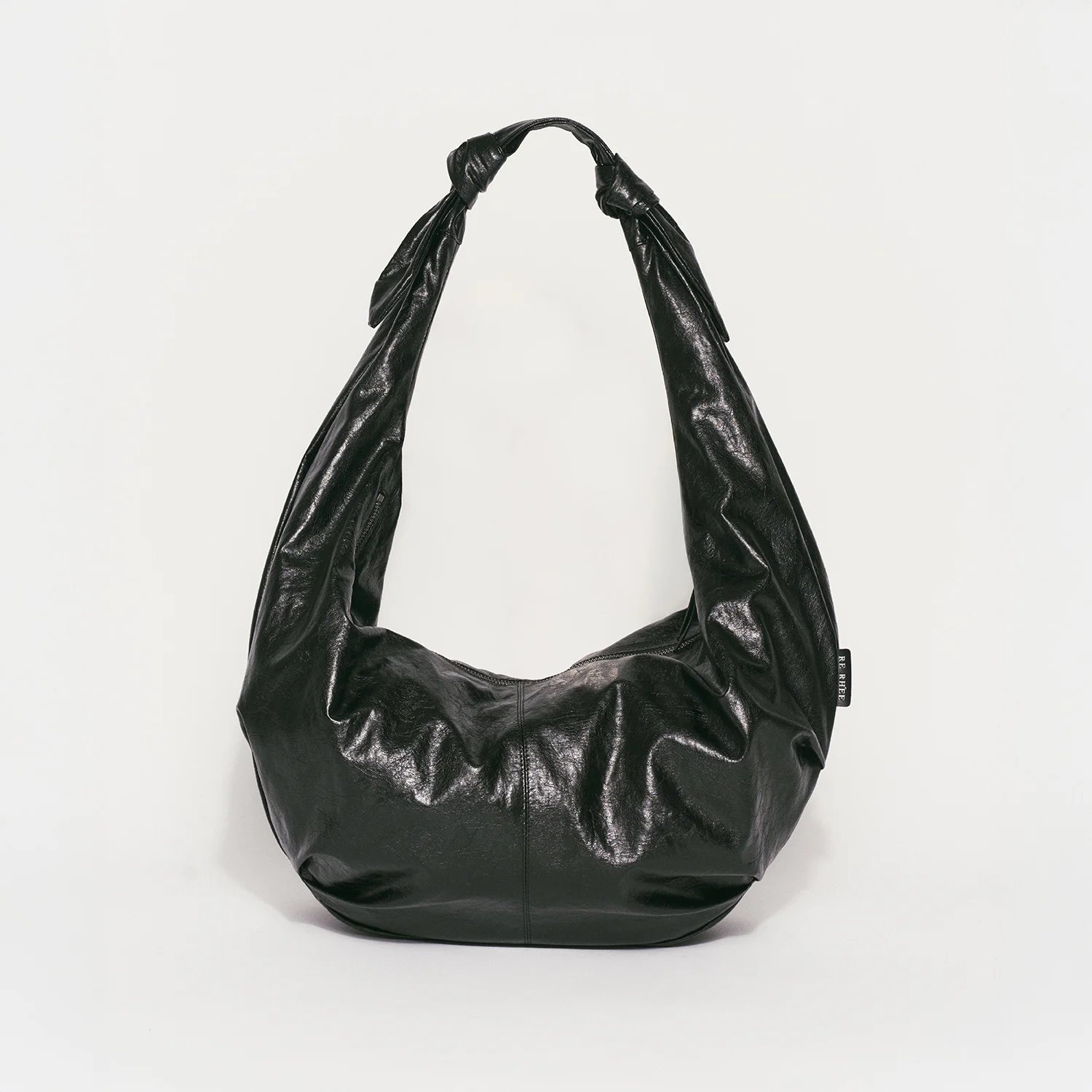 SLOUCHY HOBO BAG BLACK