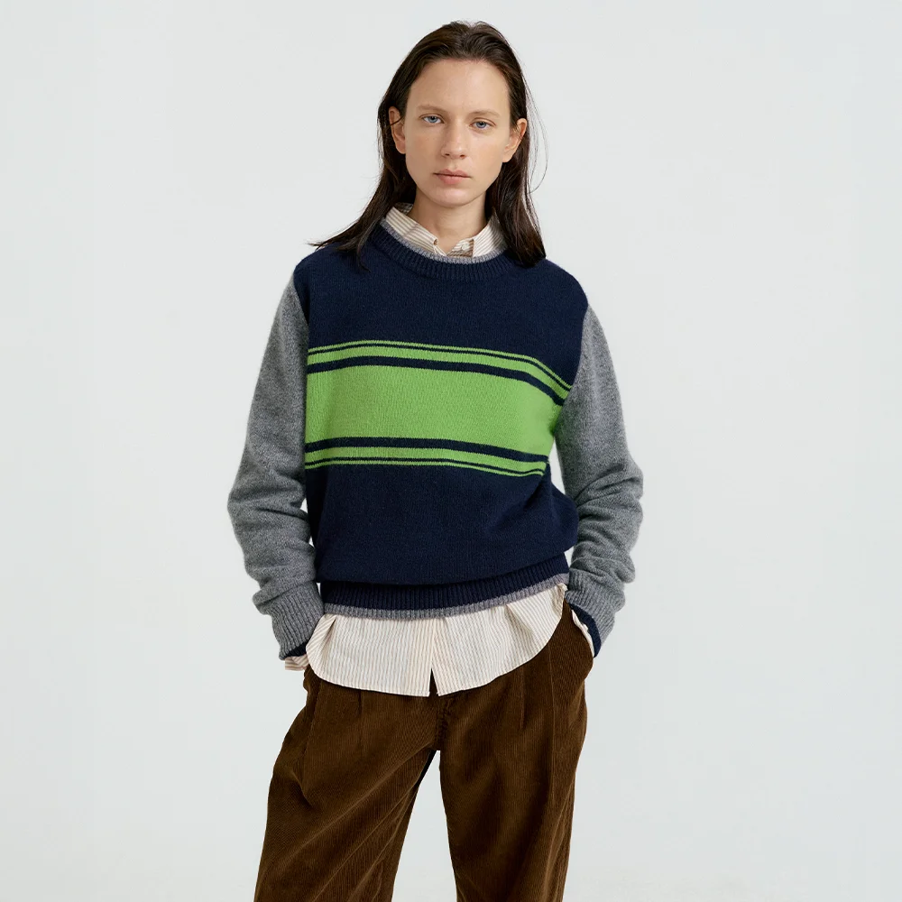 Clever Knit Pullover (2color)