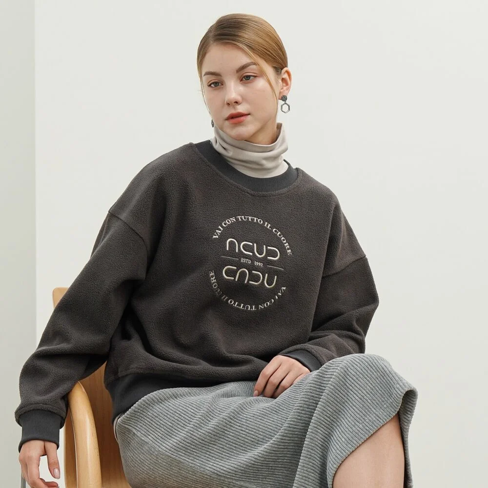 Boucle Logo Sweatshirt _Grey