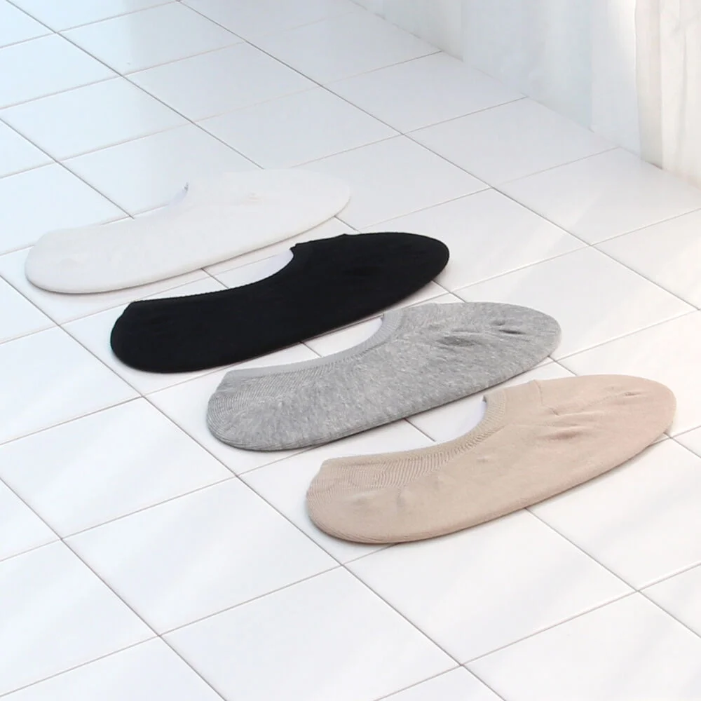 1550 緊身版 Fake Socks 5套裝 (4顏色)