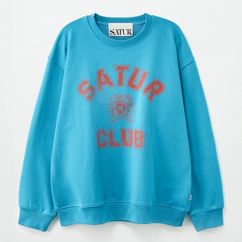 Crest 標誌 衛衣 藍色