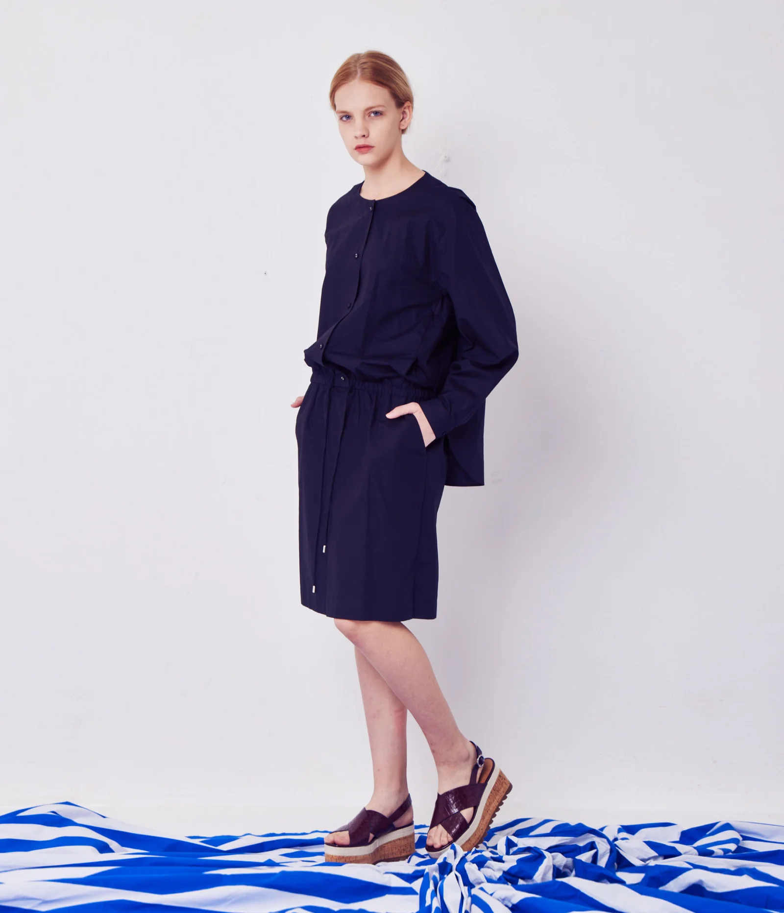 OVERSIZE ONE-PIECE (BK)