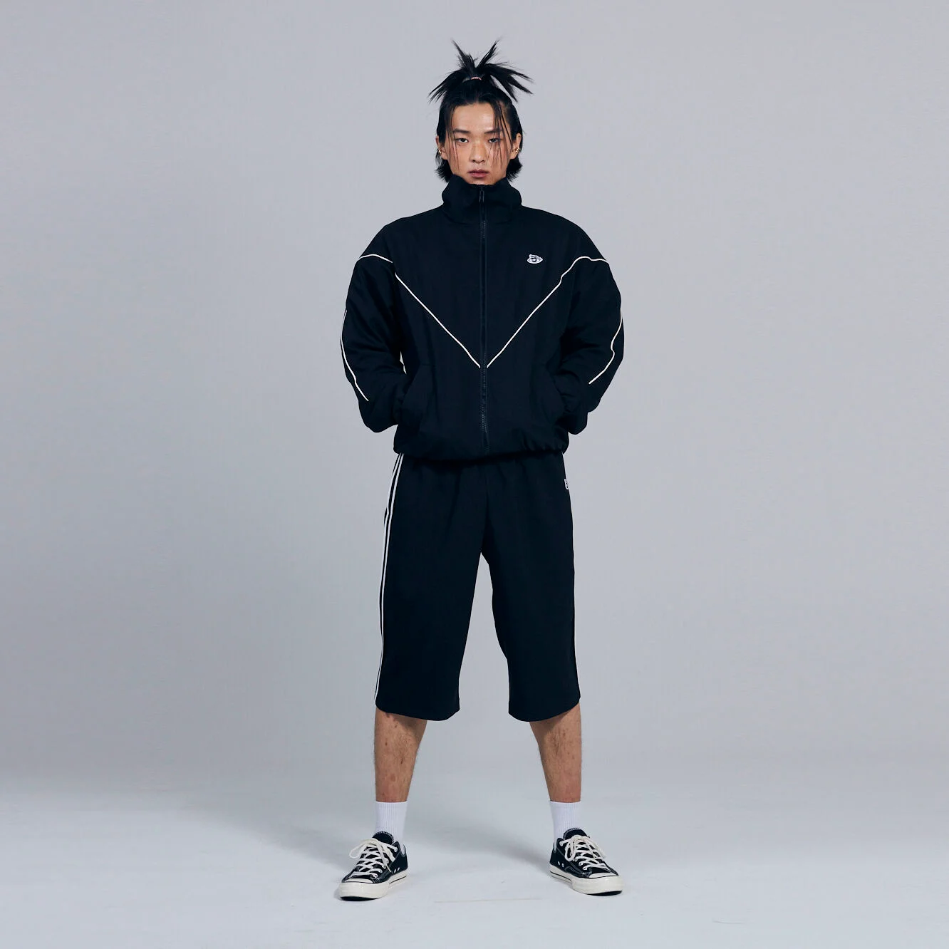 N.6 SHORTS_black
