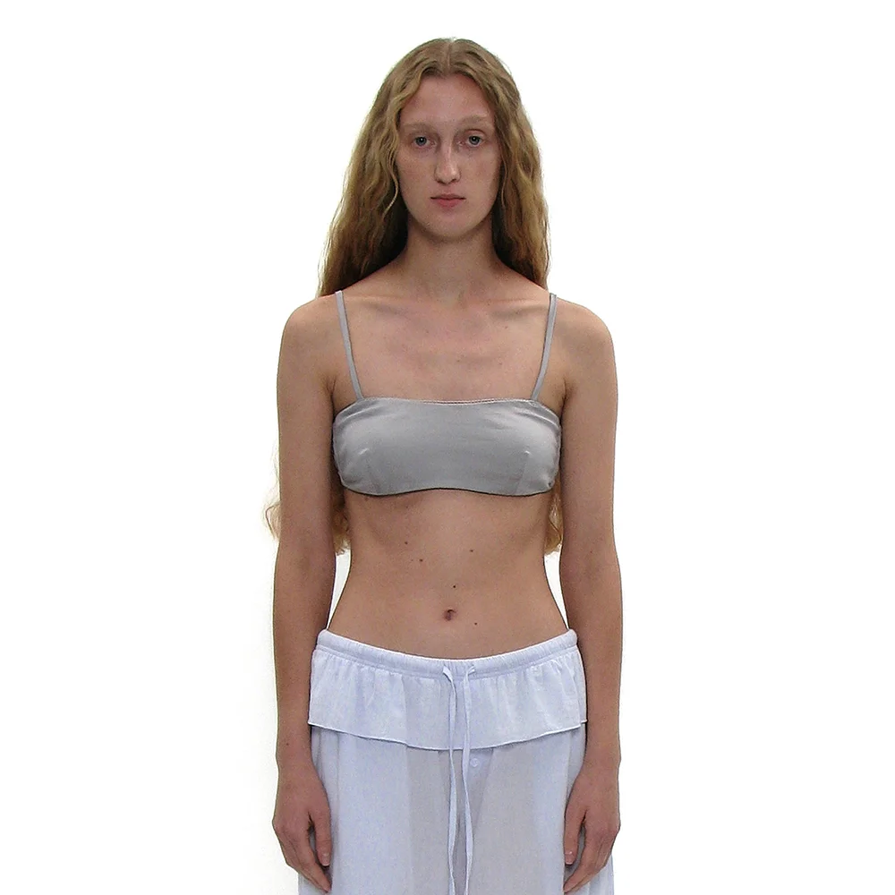 LACE SCALLOP TRIM BRALETTE_GREY