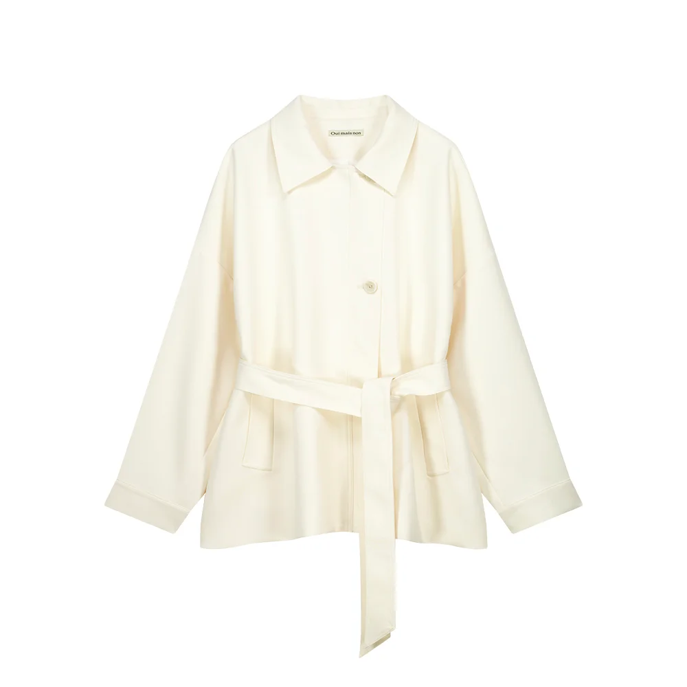 Benny belted jacket