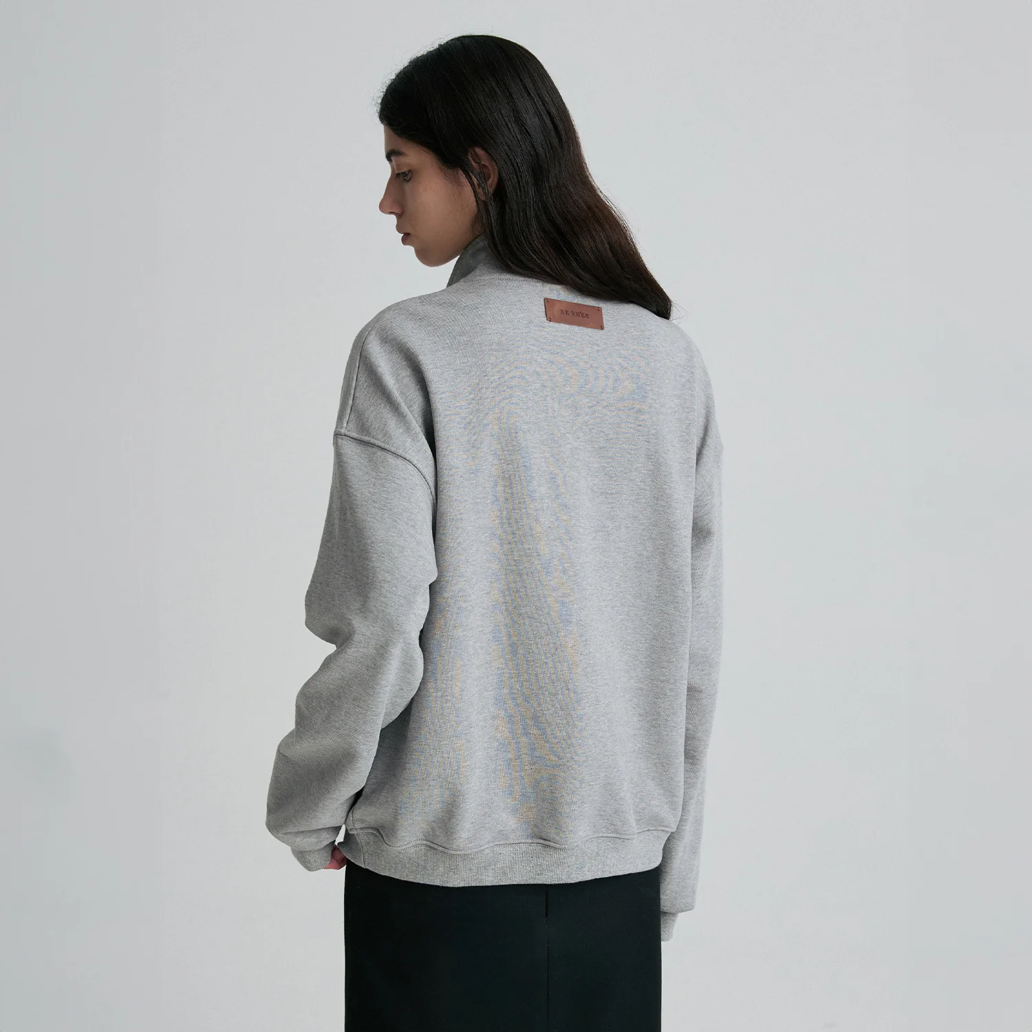 HALF-ZIP SWEATSHIRT