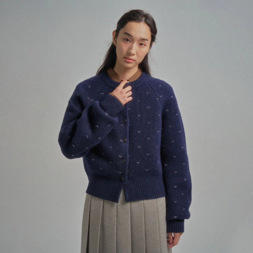 DANI WOOL CARDIGAN_NAVY