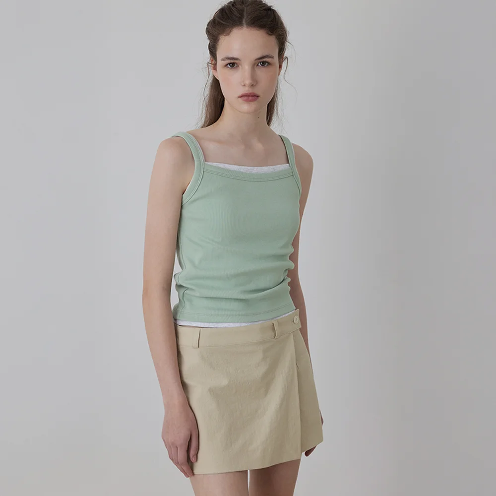 Effortless Cotton Sleeveless Top