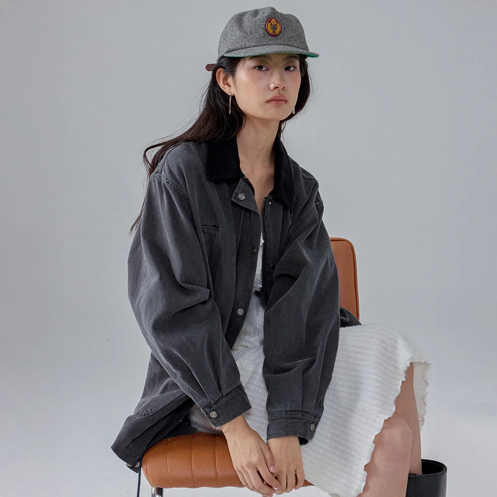 Hara work jacket (Charcoal)