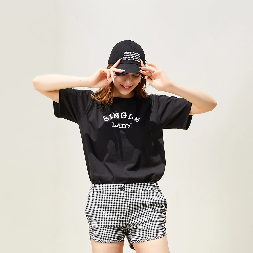 single lady T-shirt_black