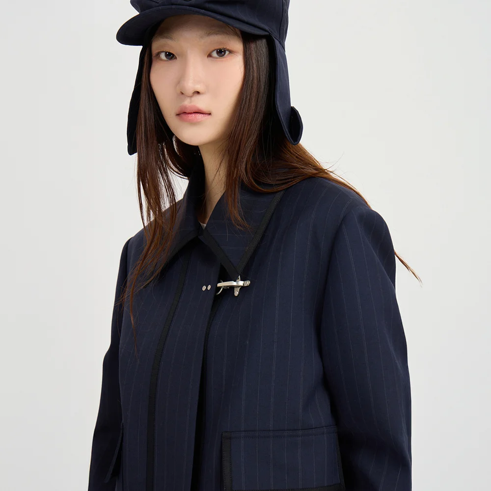 Hem Lace Color Jacket (navy) LFJAM26830NYX