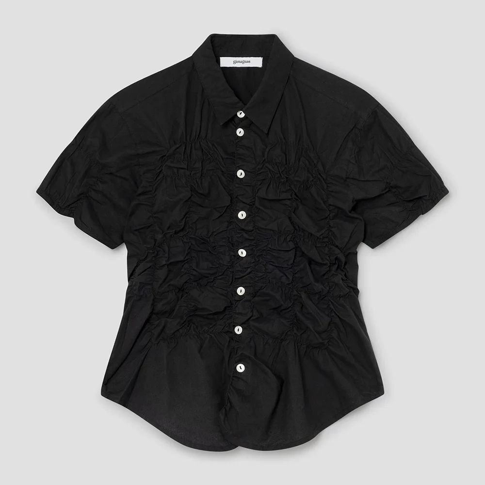 (W) RON SHIRT (BLACK)