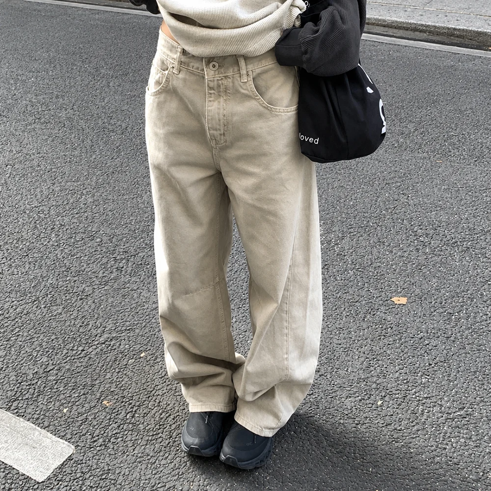 Noa dyeing denim (gray beige)