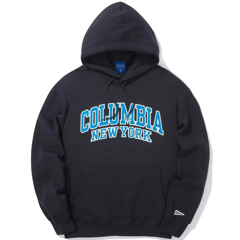 90S ARCH LOGO FLEECE HOODIE Crown Navy