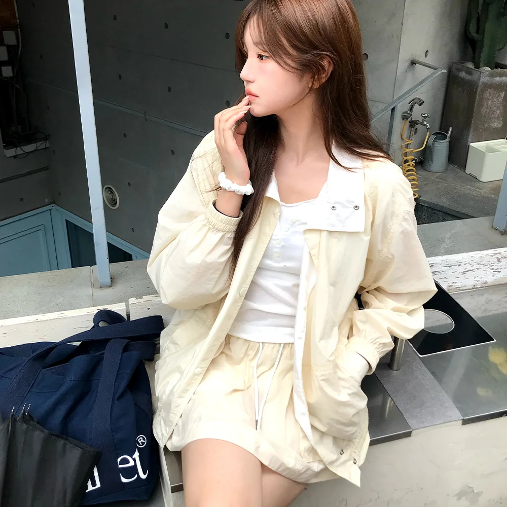 Leon Wind Set-Up Jacket_Yellow