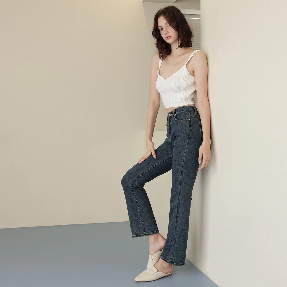 Linda Bootscut Denim pants_CB