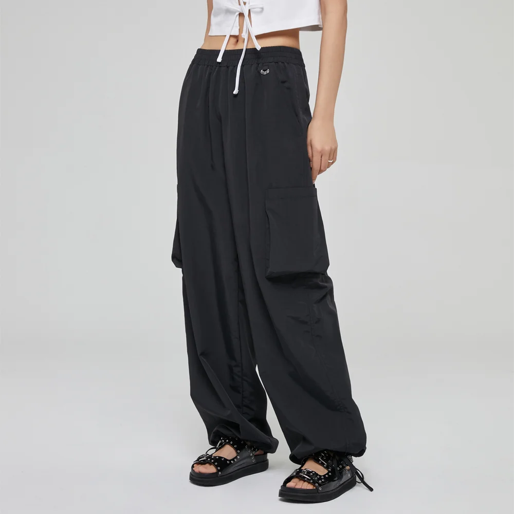 LYLON POCKET PANTS BLACK BQ2WP022
