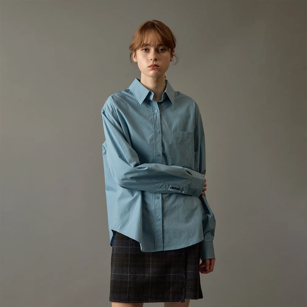 Solid basic shirt (Skyblue)