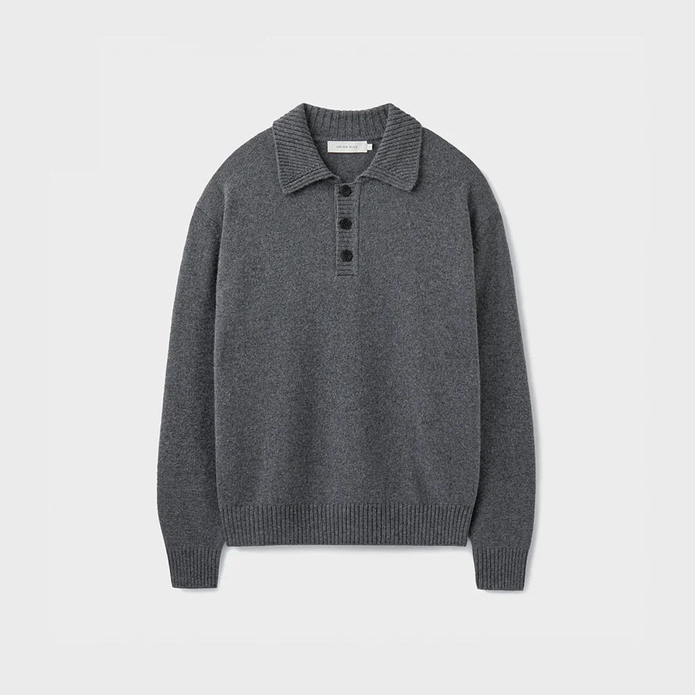 STRUCTURED COLLAR KNIT