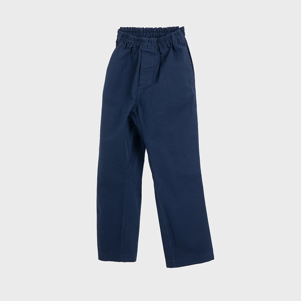 LIGHT COTTON PAJAMA PANTS_BLUE INDIGO