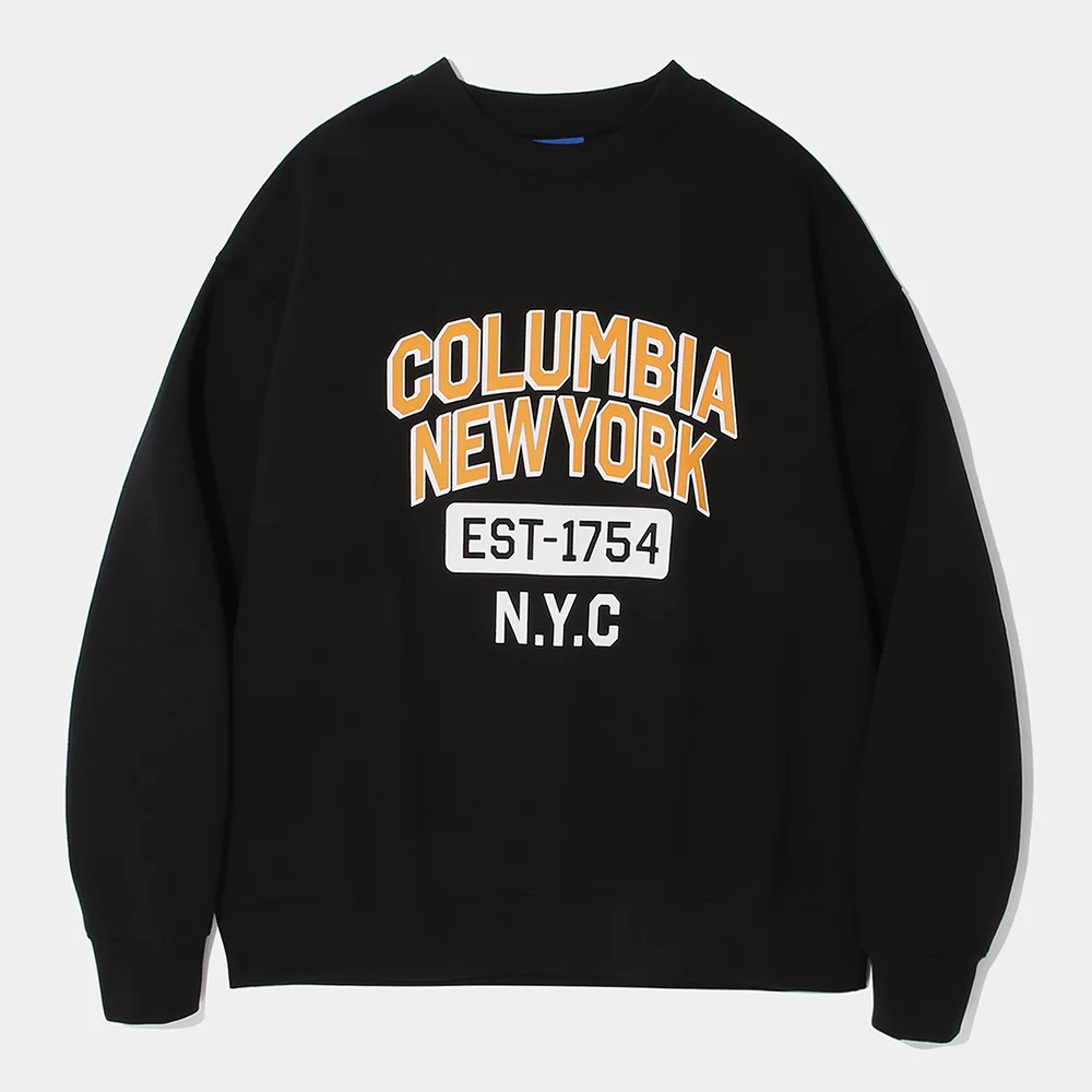1754 NYC FLEECE SWEAT SHIRT_BLACK