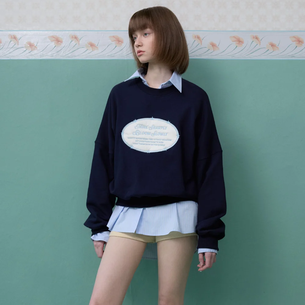 Shushu 珍珠布章 衛衣_Shushu Sweatshirt