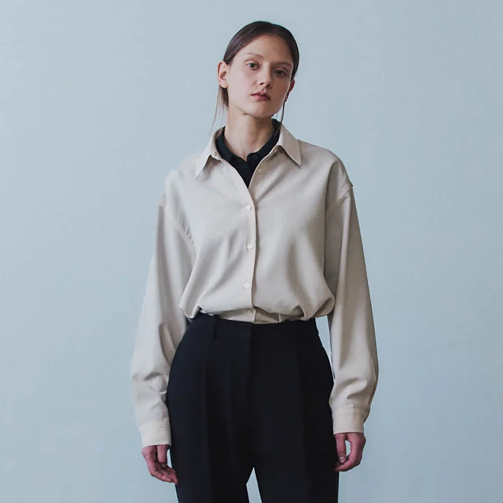 Reven semi over shirts (Beige)