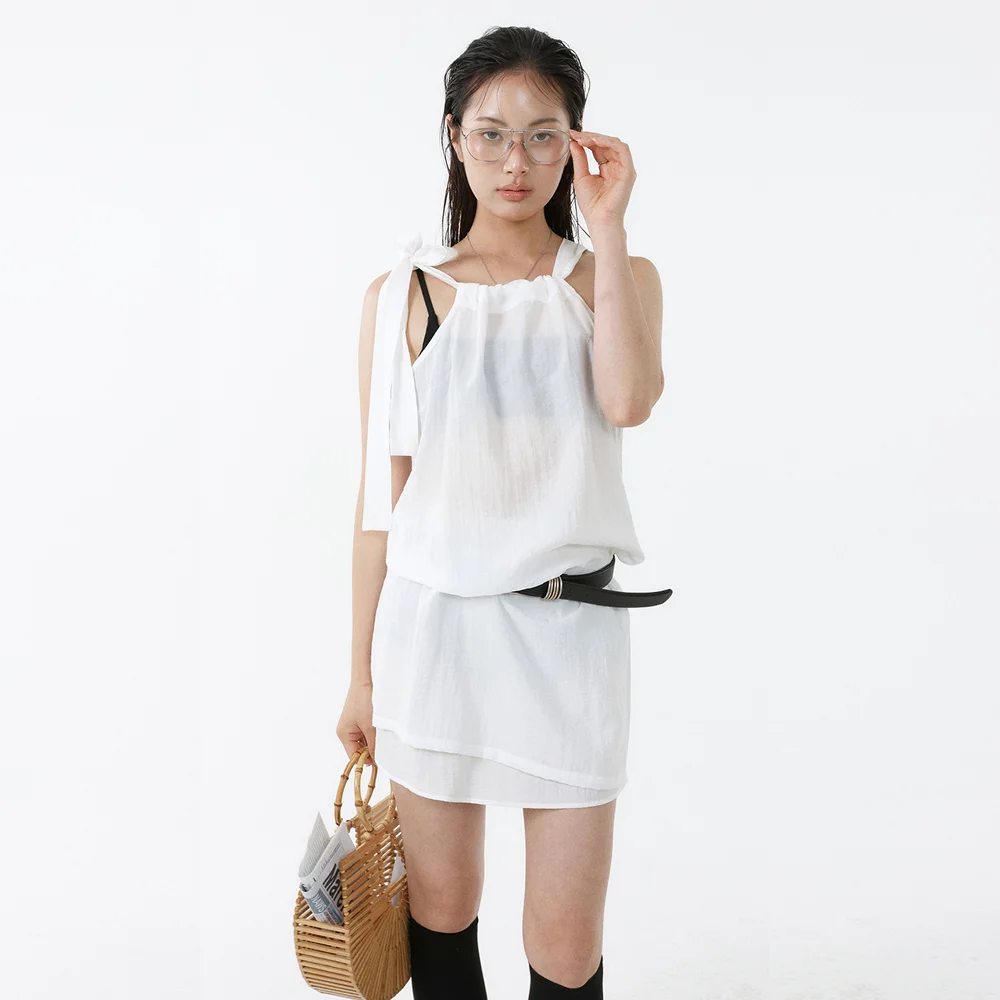 Picot 內搭裙_白色