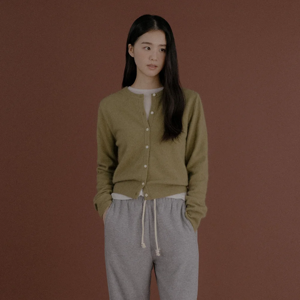 Moa Cardigan_Olive