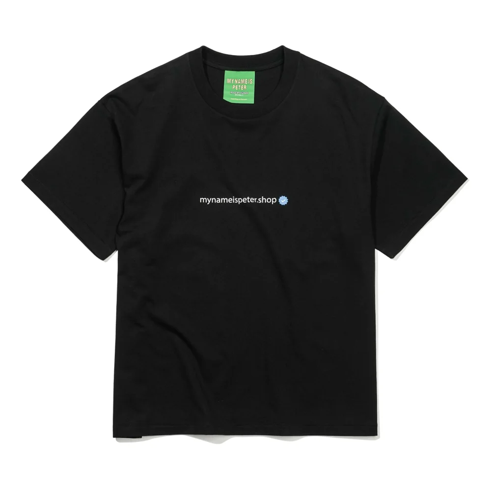 PETER.SHOP T-SHIRTS - BLACK