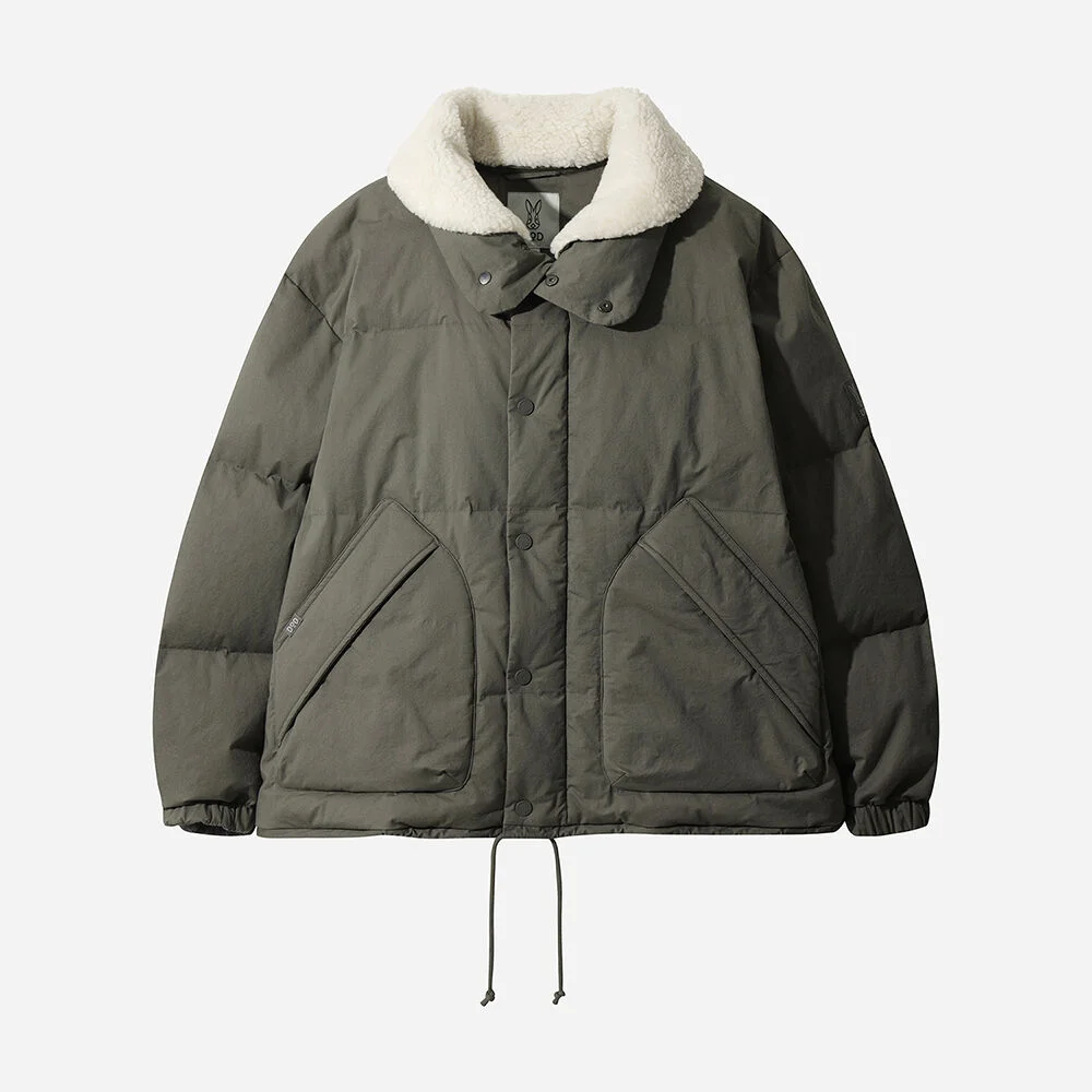 Kona High Warm D7 衣領 羽絨外套(L.CHARCOAL GREY)