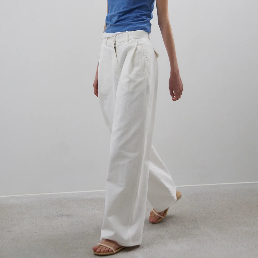 Tuckline Pants (Ivory)