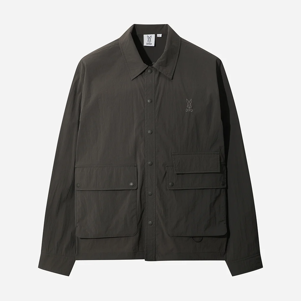 Norton 衣領 外套(BROWN)