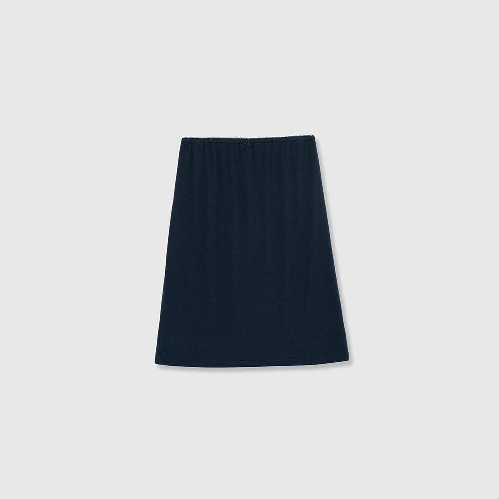 Little ribbon skirt (Navy)