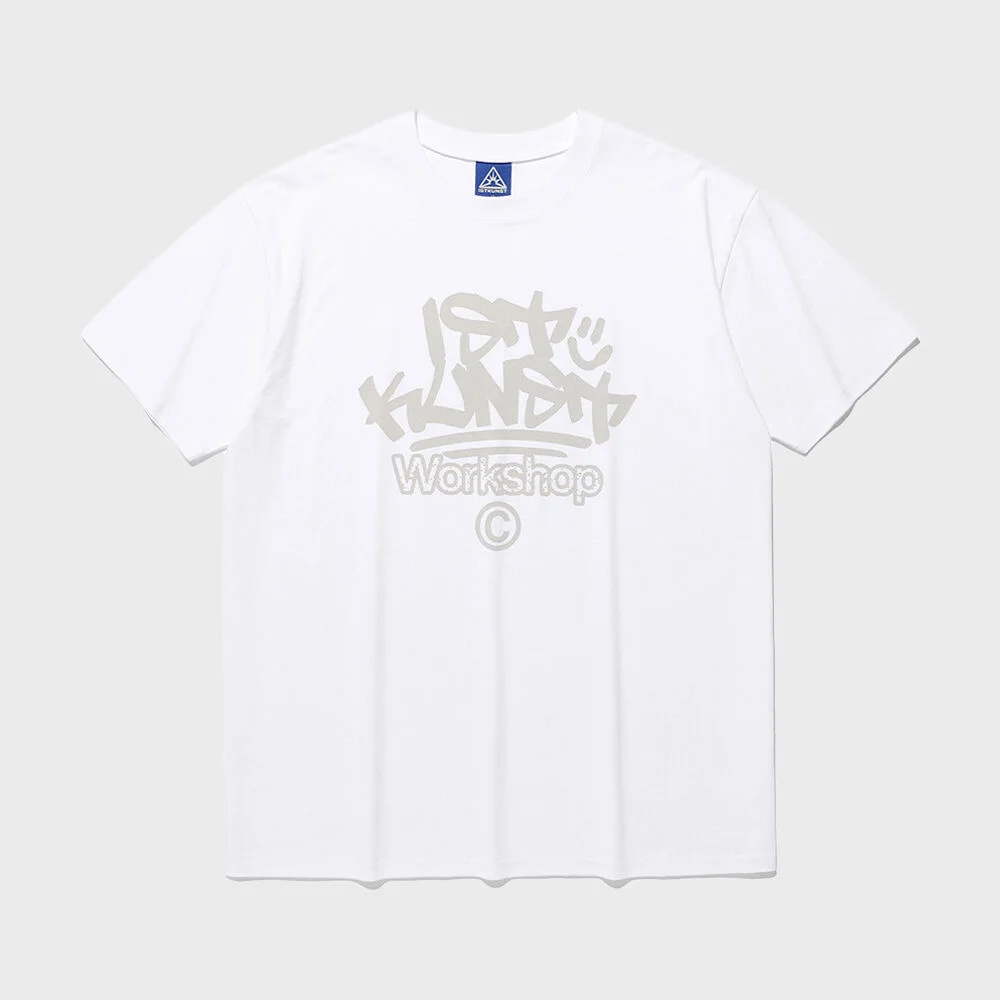 IK TAG LOGO TEE_WHITE(IK2FMMT505A)