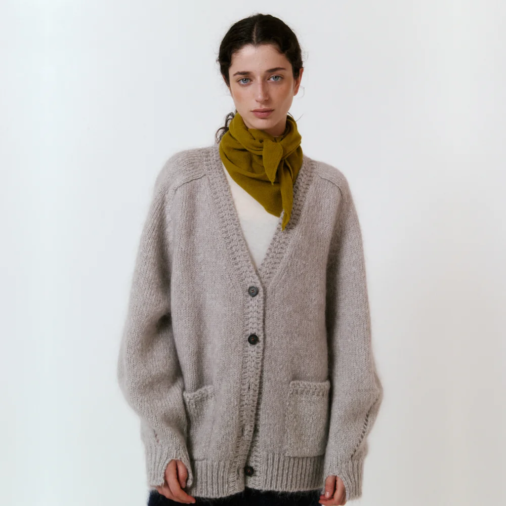 Maggie Grannie Cardigan (Grey)