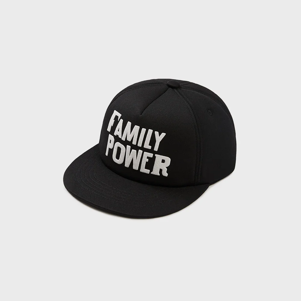 FAMILY MESSAGE CAP (BLACK)