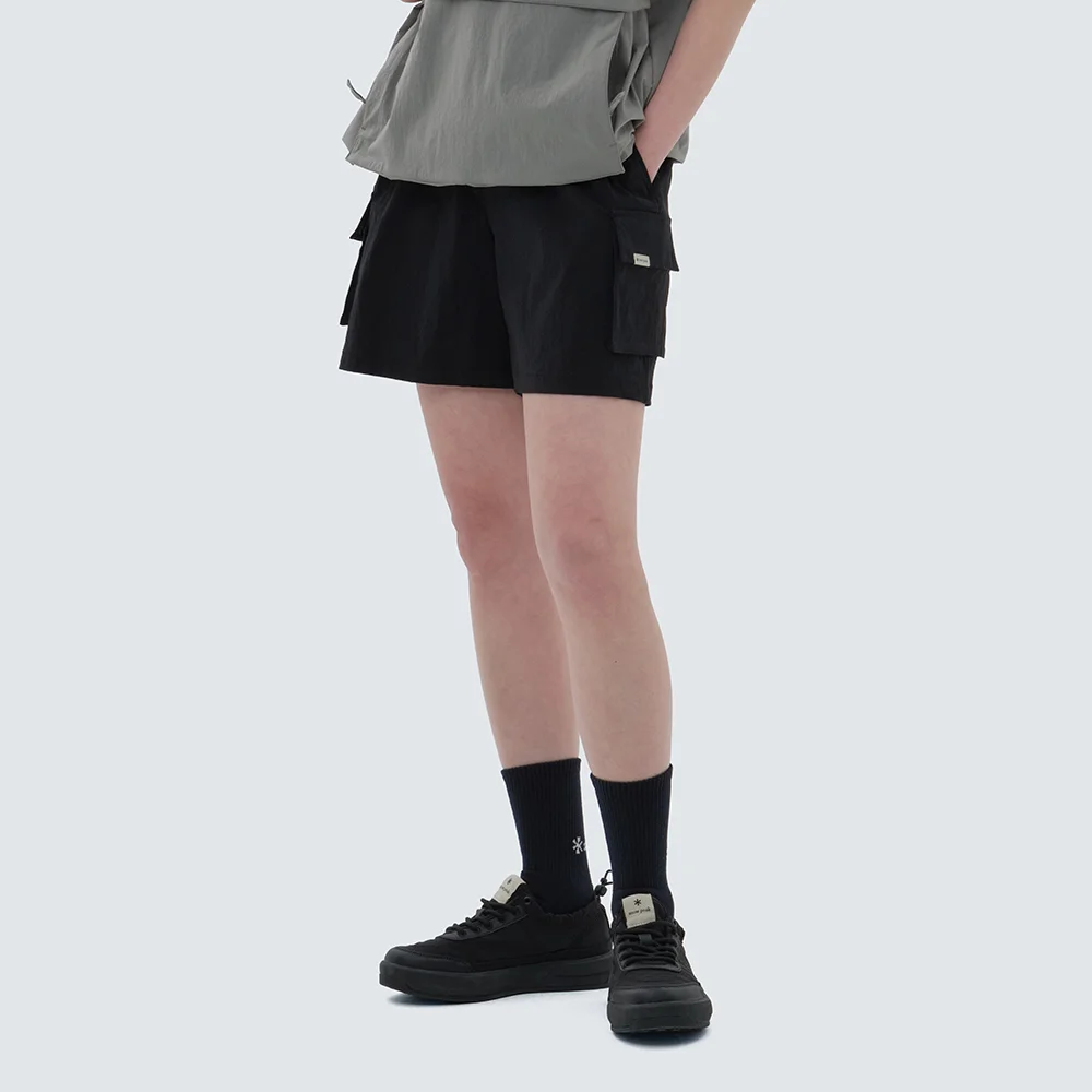 髮根 女裝 工裝 短褲 Black (S24MWRHP61)