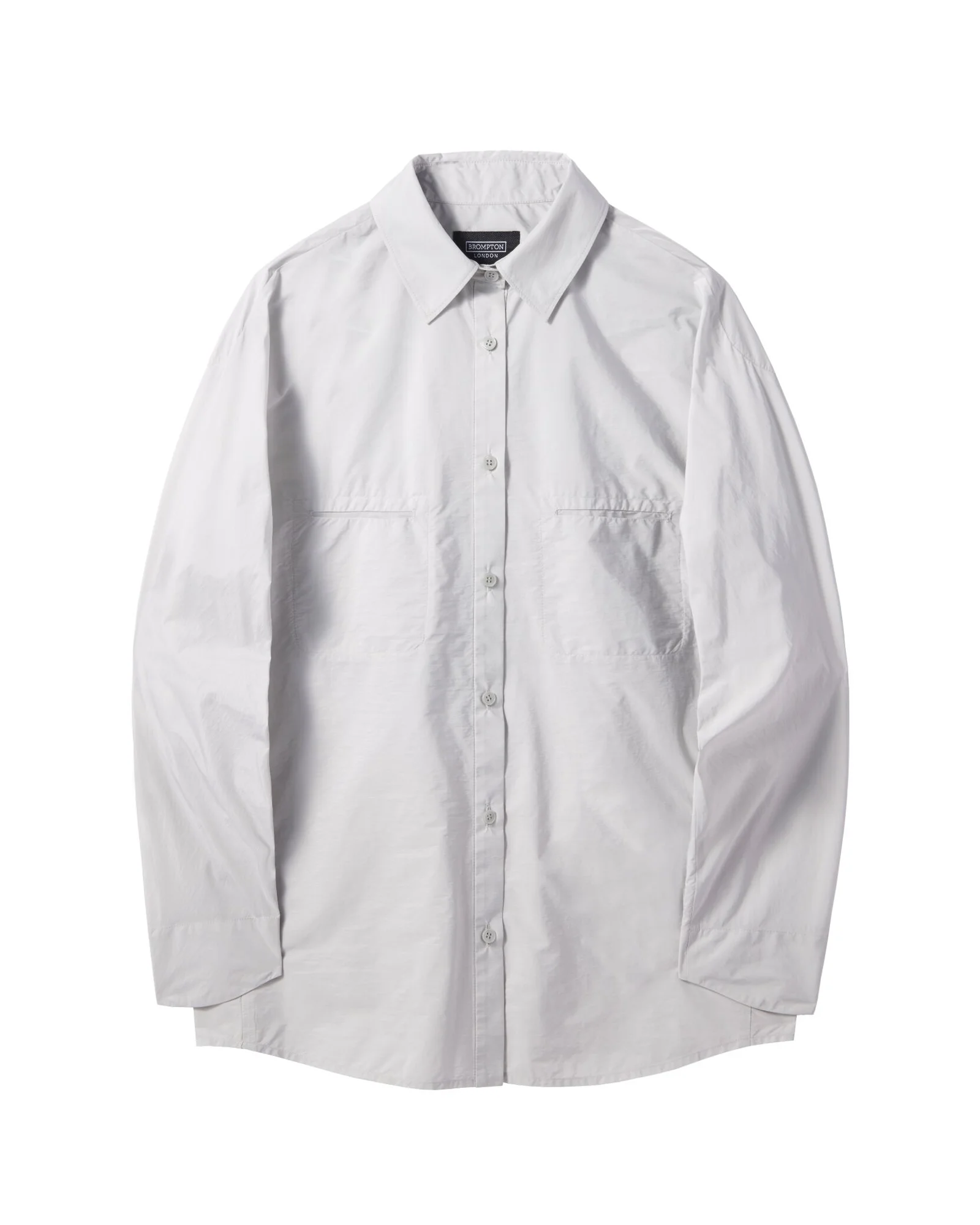 W WAIST STRING LONG SHIRT - L/GREY (P241WSH350)