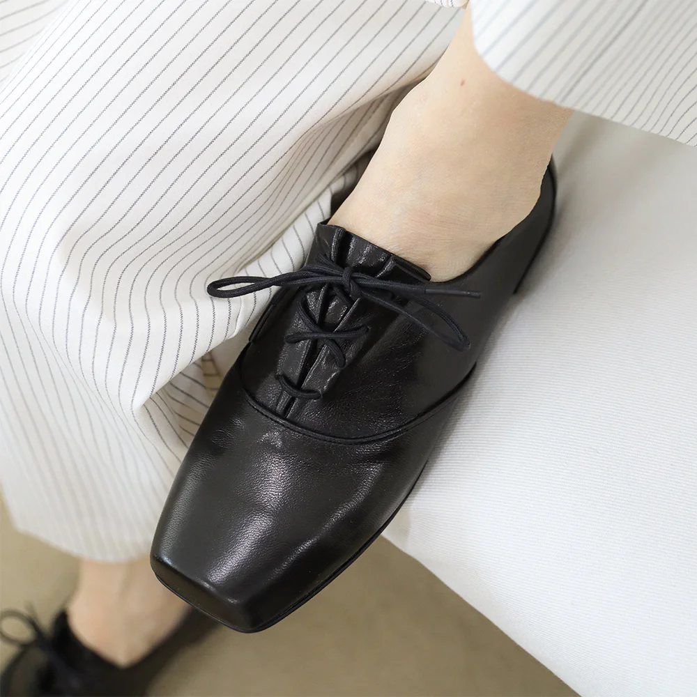 Balletfit Laceup Loafer_26036_black