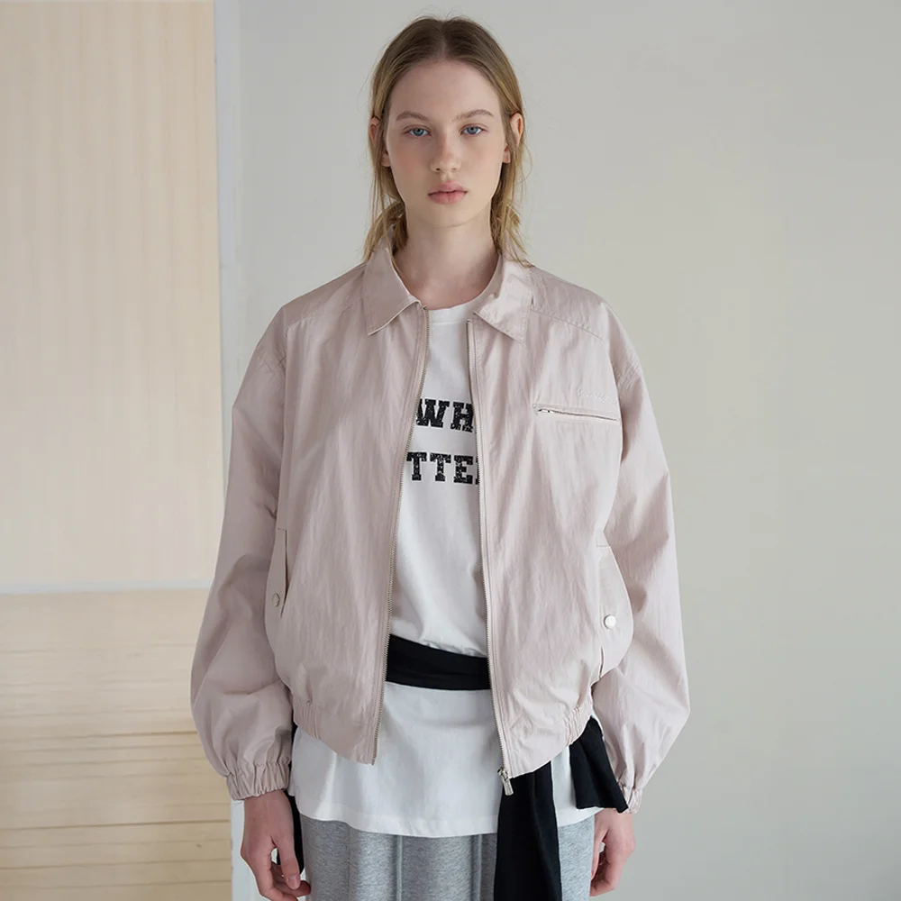 Jace Cotton Blouson - Light Pink