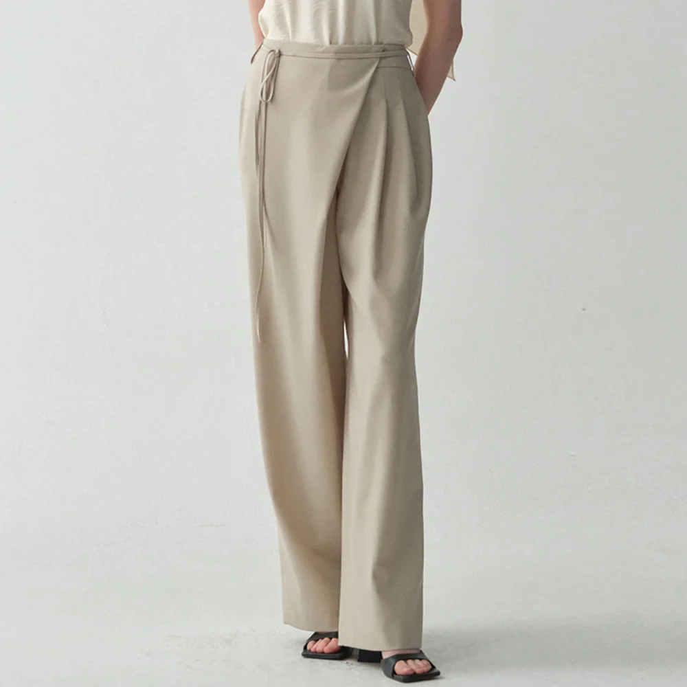 Side Wrap Slacks_2color