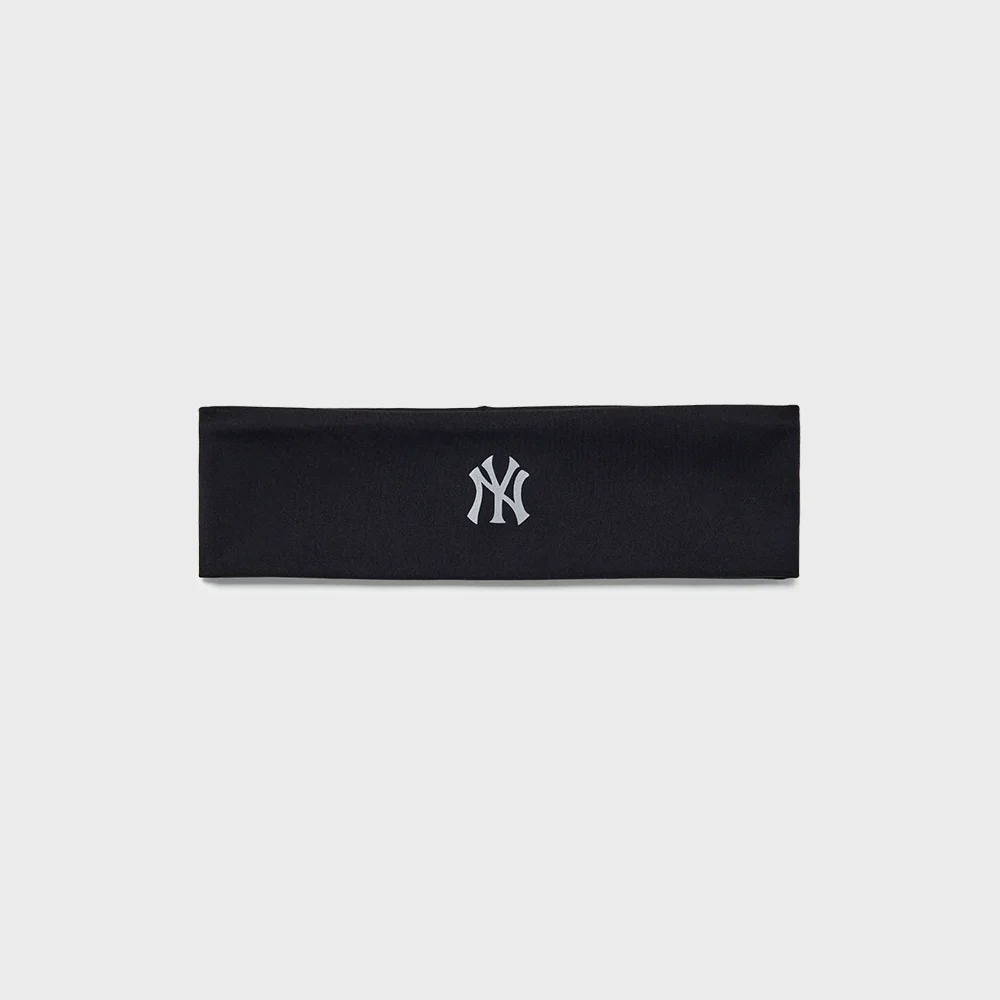 運動風 髮帶 NY (Black)
