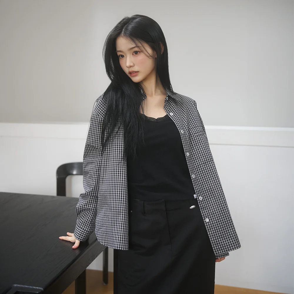 Strap Point Check Shirt