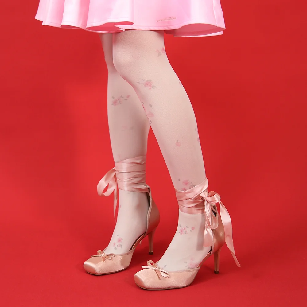 Petit 花束 絲襪 (象牙色)