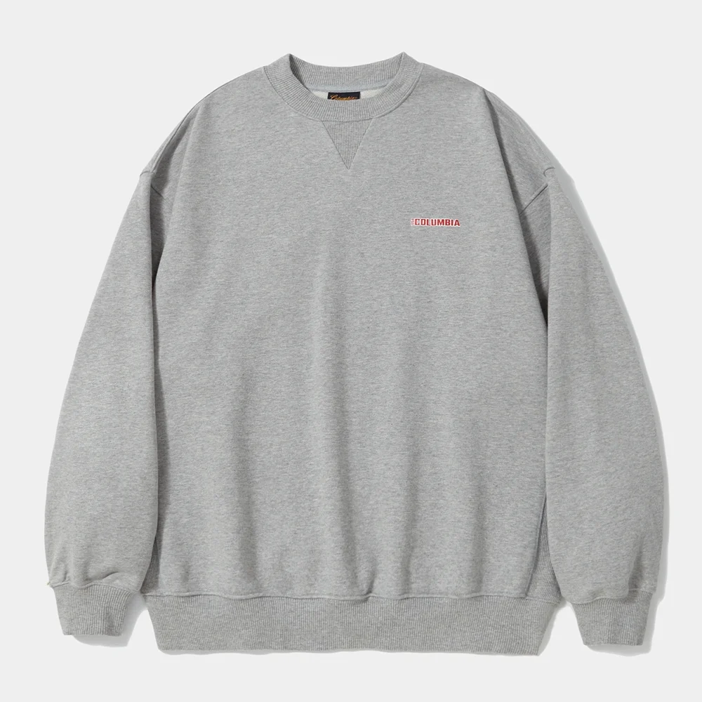 BROADWAY TINY HEAVY TERRY CREW NECK_LIGHT GRAY